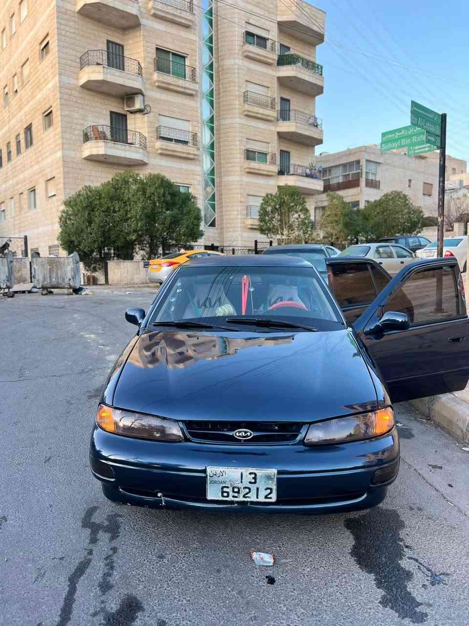 KIA SEPHIA 1 👌
موديل 1996⚠️

ماتور 1500cc دبل (مسكر) قوي ✅

قير اتوماتيك 👌

ماتور وقير فحص 💯

ترخيصها لشهر الجاي  🔥

دهان جديد 🤍

غرفة بحال الوكاله 😎

اضويه امامية وخلفية جلاتين  🤟

تظليل كوري للمركبة بالكامل 💥

سنترلوك مع جهاز انذار👌

كندشن حامي بارد شغال100٪😎

شاشه اندريود مع سماعات سوني ⚡✋

ملاحظات بودي ممتازة جدا ❤️

السياره بحال الوكاله لا تحتاج إلى اي نوع صيانه نهائيا 🛠️
 
تفاصيل: السيارة نفض كامل 

(( دهان جديد قبل شهر /جير كوري جديد / حساس اوكسجين جديد /طرمبة بريك جديد 
طرمبة ماء 💦 مي / 4 فردات كوشوك قبل 3 اشهر / بطارية جديدة / "صيانة دورية اول بأول" / اكسسوارت بالكامل ))

الموقع صويلح / حي الكمالية 

للاستفسار 0796001831 📞

السيارة على الواقع أجمل بكثير ✌️✌️

الله يبارك لصاحب النصيب 🤍


**إذا كنت صاحب هذا الإعلان وتريد حذفه لأي سبب، رجاءا أرسل رسالة إلى الدعم الفني**