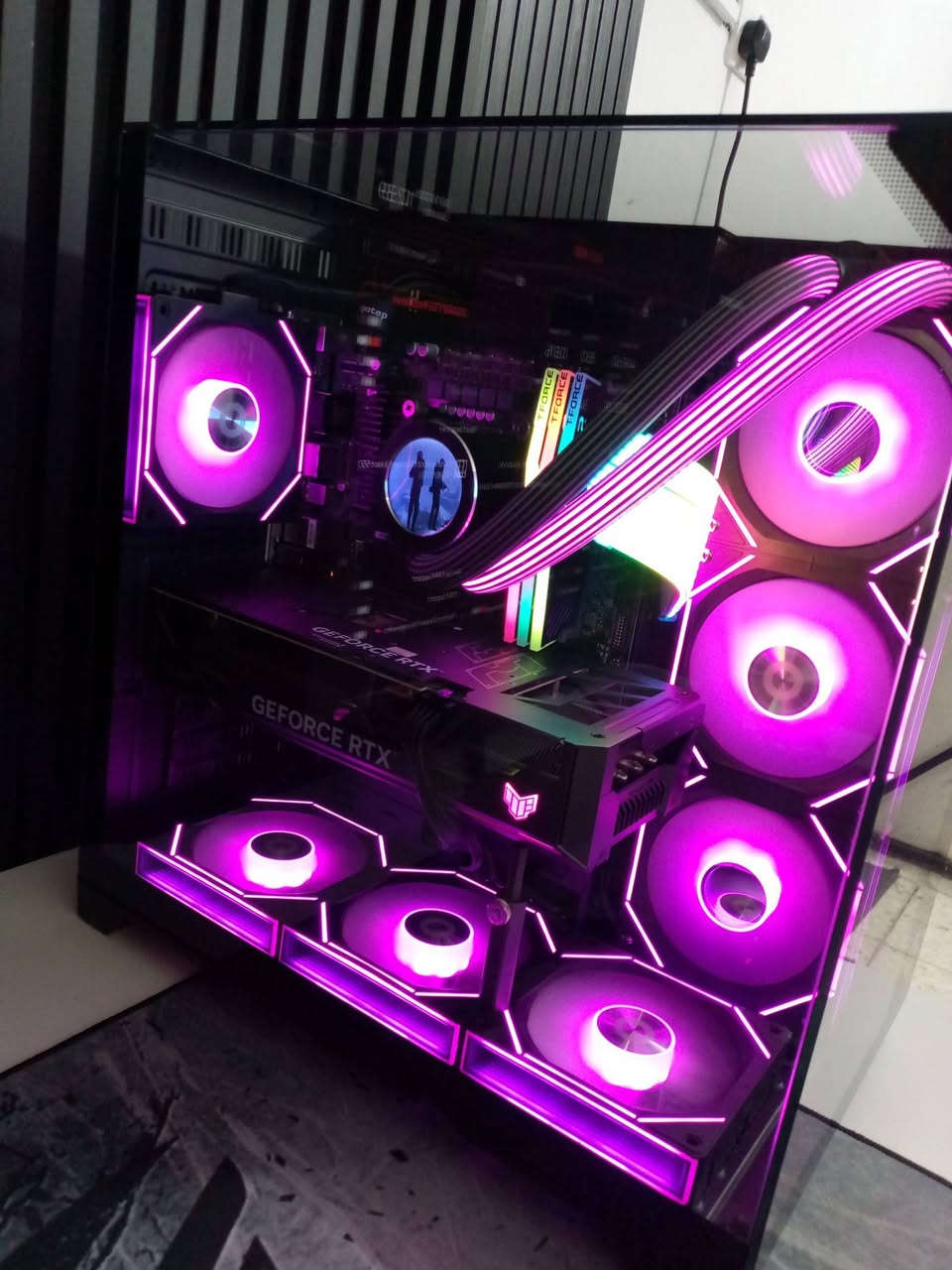 كيس للبيع جديد ماخذه قبل أقل شهرين
سعر مليون 750 قفله سكني بغداد

ASUS TUF RTX 4070 OC

i7 12700F

RAM TEAMGROUP (24GB) 3600Hz

B760M DDR4 GIGABYTE

Lexar NM620 1TB

باور سبلاي 700W

مبرد مائي ابو شاشه 360 مل

كيبلات RGB ليان لي مال مذر بورد+كارت شاشه


**إذا كنت صاحب هذا الإعلان وتريد حذفه لأي سبب، رجاءا أرسل رسالة إلى الدعم الفني**