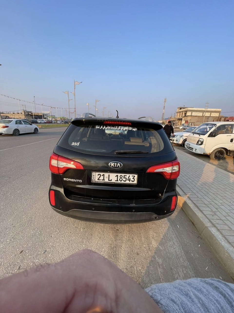 السلام عليكم
سورنتو. 2015 

خليجي .. 

محرك 2400.. شرط

بمصه تشغيل .. 

بردات .. 

تحكمات .. ستيرن

حساسات امامي خلفي .. 

مري شفط .. 

ترحيب بيبان ..

بصمه ابواب .. 

يدات نيكل .. 

7 ..راكب .. 
تبريد  ٣قطع

سنويه جديد ..  26 باسمي 
وهزه جديده

رقم اسليمانيه انگليزي .. 

مكان السياره بغداد

سعر 170$ وبيها مجال 

*********** وتساب 

بيع مستعجل

../
