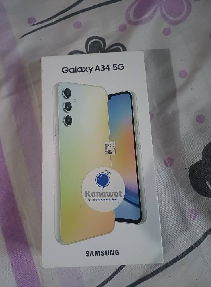 السلام عليكم جهاز A34 5G ذاكره ٢٥٦ رام٨ كيكه اعتقد مراوس بأيفون تنويه الكرتون ماموجود وياه موجوده شاحنته الاصليه وهتفونه الاصلي تلفون جدا نضيف مستخدم قليل  *********** للاستفسار
