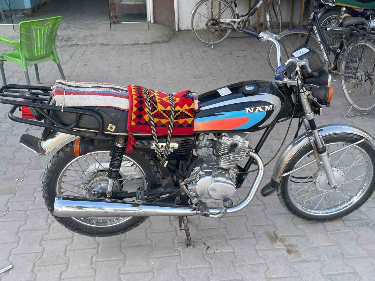 دراجه نامه شلامجه 7اورق محرك 25 ما مفتوح شاصي 20 كل نقص ماكو السعر 950بيهه مجال رقم ***********
