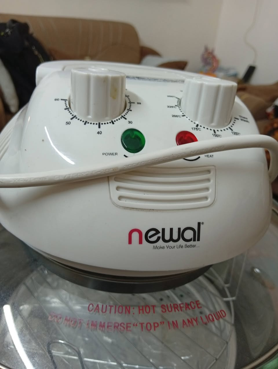 فرن هالوجين جديد  غير مستعمل بالباكيت مع ورقه الضمان للبيع 
السعر 50000 قابل للتفاوض


**إذا كنت صاحب هذا الإعلان وتريد حذفه لأي سبب، رجاءا أرسل رسالة إلى الدعم الفني**