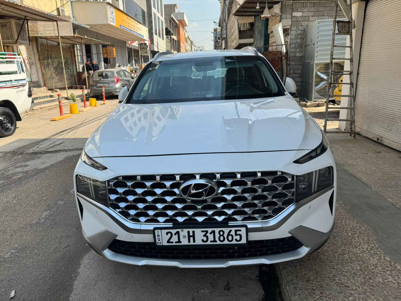 سنتافي 2021 رقم سليمانية
فول عدا بانوراما 

1.خليجي فقط صبغ بنيد بدون ضرر 
2.محرك 4سلندر2500
3.المسافه 72 الف كيلو 
4.بصمه ابواب 
5.تشغيل عن بعد
6.كراسي كهرباء 
7.حساس امامي خلفي
8.تحكمات ستيرن 
9.وضعيات قيادة (نورمال.اسبورت .كونفورت.ECO)
10.سبعه 7راكب
11.شحن لاسلكي
.12.قطع تبريد3
13.صندوق شفط كهربائي 
14.بردات خلفية شركة
( لمعرفة السعر التواصل على الرقم 0773 966 8220 )
