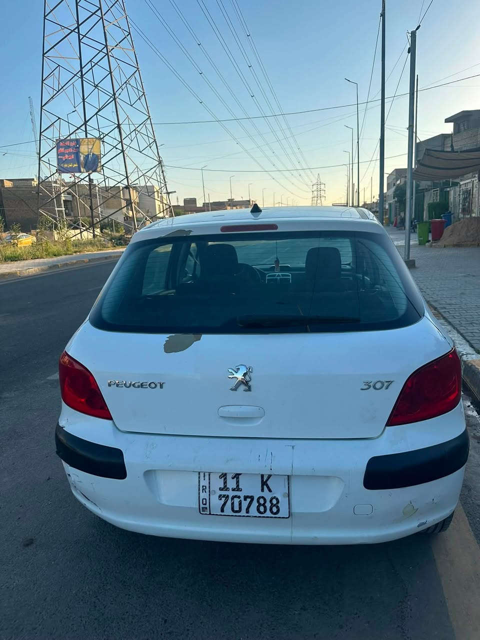 سلام عليكم بيجو فرنسي 307موديل 2006
سياره كير مكينه مكفولات تبريد شغال سياره بيه صبغ الدوسه 
وشويه من الجاملغ الخلفي سياره كامله من كلشي مكاني بغداد 
رقمي /***********

السعر /58 وبيه مجال
