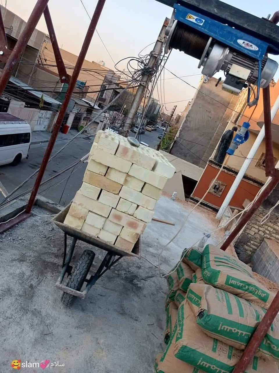 🔶 خدمات ونج للبناء | تصعيد ونقل مواد البناء
🚚 متخصصون في تصعيد مواد البناء:
سمنت – رمل – طابوق –تراب - فرشي مواد إنشائية مختلفة

✔️ التزام دقيق بالمواعيد
⚡ سرعة في الإنجاز
🏗️ أمان وجودة في رفع المواد

نوصل لجميع المناطق وبأسعار مناسبة.

📞 للحجز والاستفسار:
***********
***********
