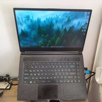 لابتوب  كيمنك msi مواصفاته موضحه بالصور شاشه  مالته ١٤٤ هيرتز كيبورد ا...