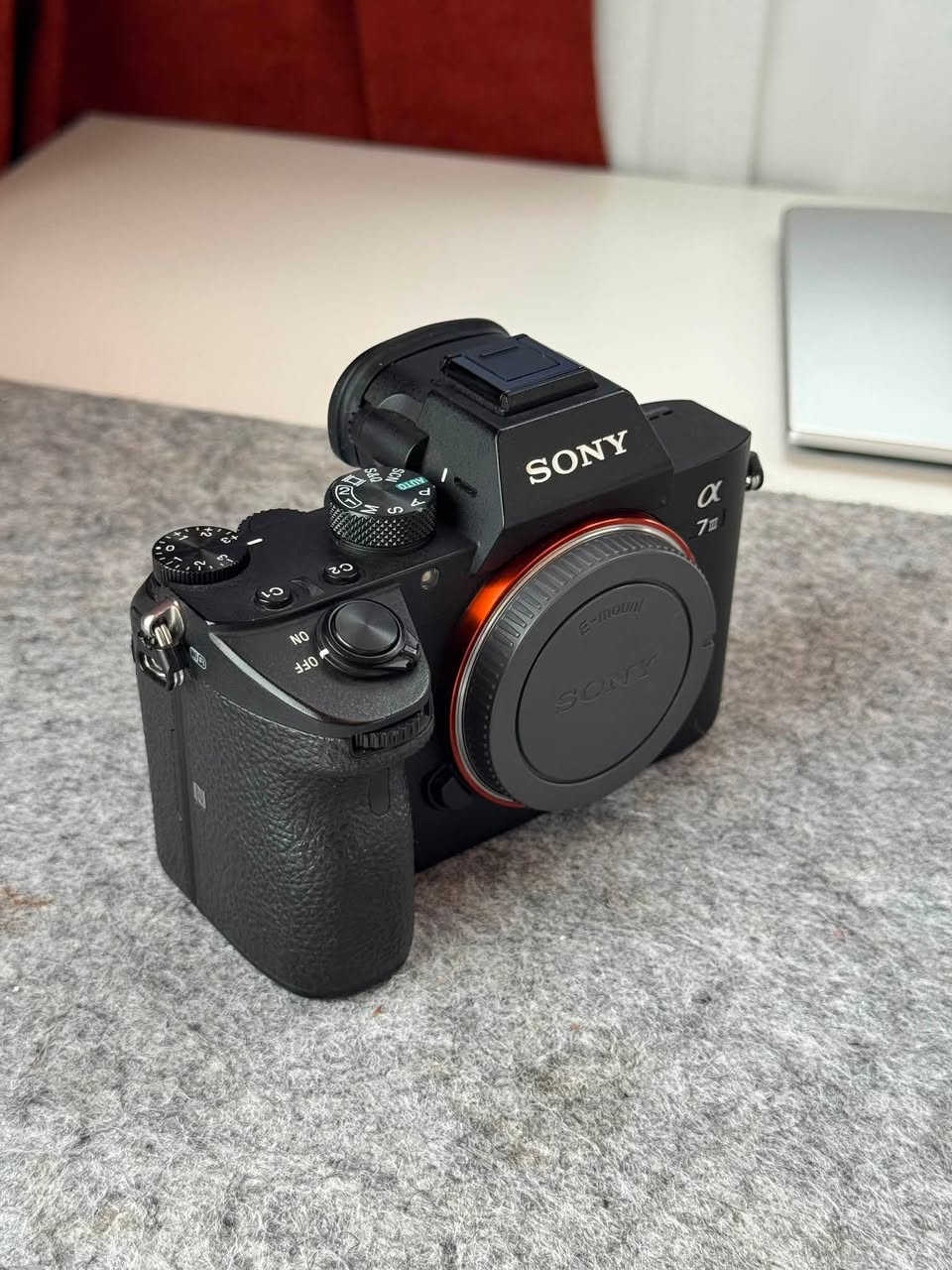 Sony A7iii للبيع
الكامرة جداً نظيفة كانه جديدة، استعمال شخصي فقط وقليل جداً، الشتر 11545 
عدسة Tamron 28-75 f2.8

متواجد بغداد/موصل

‏أضفت ￼￼بعض الصورة الي ماخذها بيها بالتعليقات.


**إذا كنت صاحب هذا الإعلان وتريد حذفه لأي سبب، رجاءا أرسل رسالة إلى الدعم الفني**