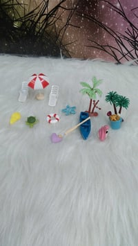 زينة مصغرة • بيت دمى • تزيين الكيك