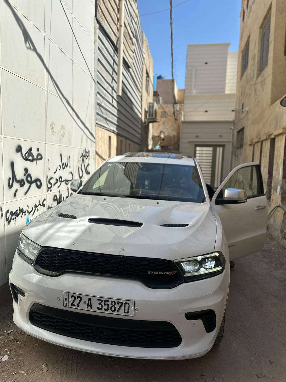 دورنكو 2018 سيتاديل فووول
#اسم_السيارة : دوج دورنكو
#الفئة: سيتاديل
#الموديل: 2018
#اللون: ابيض
#اللوحة: رقم ذي قار الجديد 

#الحادث امامي: تبديل بنيد ودعاميه فقط للتحديث
_____________________________
#الــمــواصــفـــات :-
{1} محرك 6 سلندر 3600
{2} كشنات جلد (اصل)
{3} كاميرا دواره ستيرن
{4} شاشه كبيرة للتحكم في ايعازات السياره
{5} تبريد 3 قطع
{6} لايت زنون + كشاف+ حاجب زنون
{7} عداد المسافة 
{8}رادارات اماميه خلفية
{9} سستم صوت متكامل
{10} تحكم سترين جهتين شفتات
{11} نضام ABS مانع انزلاق
{12} كشنات تبريد تدفئة
{13} هيترات بالمري
{14} ايرباك سليم 
{15} جنطة كهرباء
{16} بصمة 2 باب
{17} اشاير بالمري
{18} تشغيل عن بعد
{19} حساسات خلفية اصل
{20} كشن ذاكرة 
{21} مري قلاب 
{22} كشنات و ستيرن تدفئة 
{23}جنطة  كهرباء 
___________________________

السياره مرمزه 2022


**إذا كنت صاحب هذا الإعلان وتريد حذفه لأي سبب، رجاءا أرسل رسالة إلى الدعم الفني**