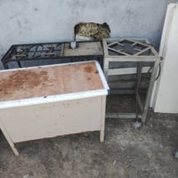 أغراض مطعم للبيع شوايه دجاج ٩٠٠/صلايه دجاج ٣٠٠/طباخات مستعمله ٢٠٠ /شوا...