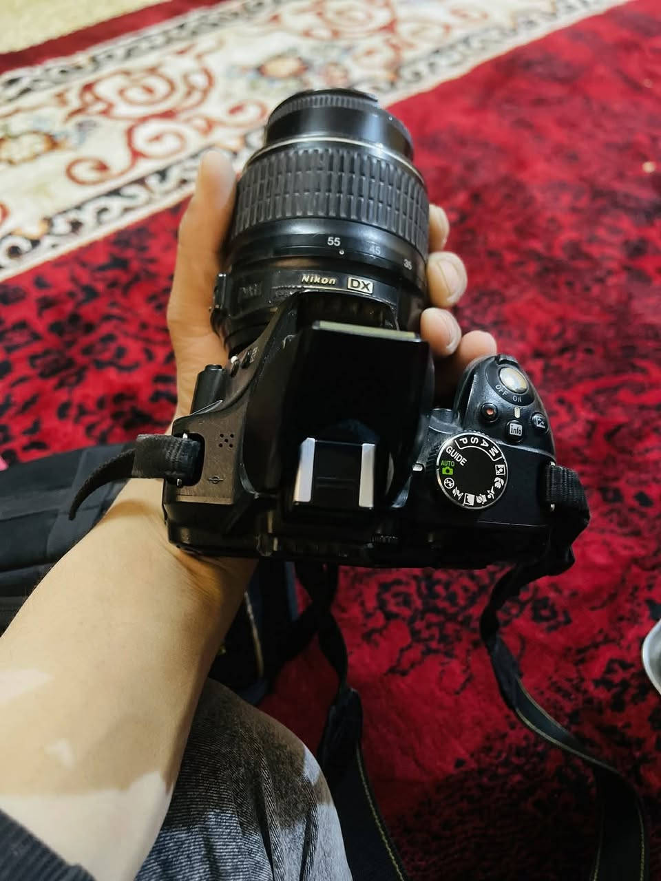 كامره للبيع D3200نيكون ملحقات الجنطه)(  رام شاحنه السعر325 بيه مجال🤍 *********** مكاني موصل
