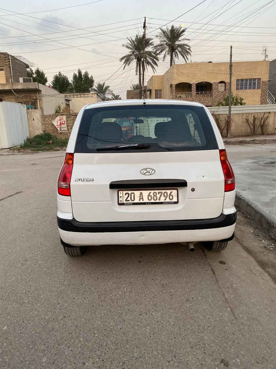 هونداي ماتركس موديل 2002 كير مكينة خير من الله تبريد تدفئة شغالة كهربائيات كلها شغالة جام كهربائي مري كهربائية سنتر لوك ريمونت بيهة طخة بالبنيد ومصلحة وطخة في الجاملغ الخلفي الايمن مصلح ومصبوغ  باسمي السيارة مبايل *********** مكان السيارة بغداد الزعفرانية السعر ٥٦ بيه مجال بسيط
