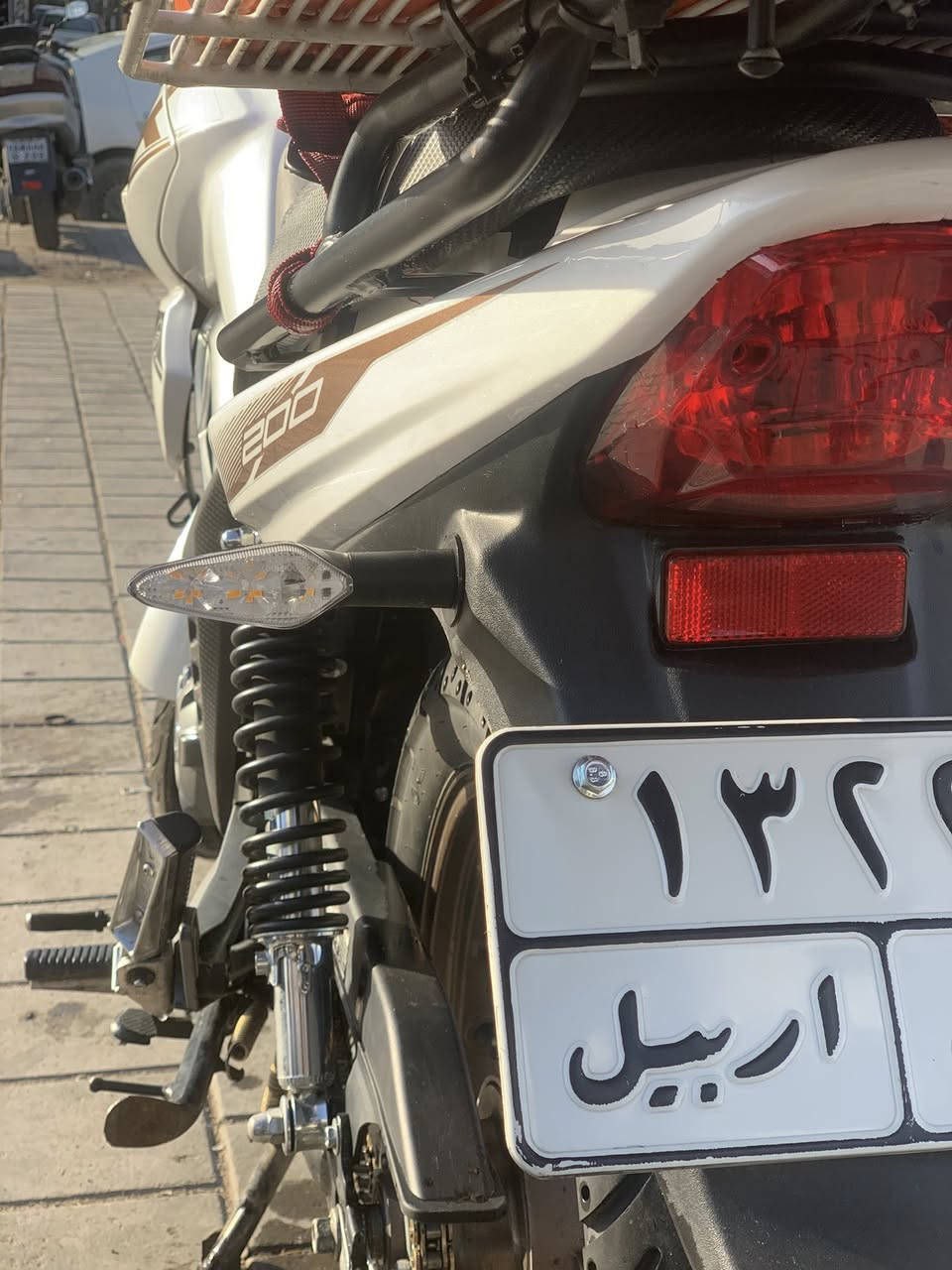 سلام عليكم 2025موديل RK200نضيفه كلش  على ايدي مكفوله الدراجه برغي مامفتوح بيه رقم اربيل الدراجه حيل نضيفه تراي وين ماتروح الدراجه زلغ مابيه خير من الله سعر 2600وبيه مجال ***********
