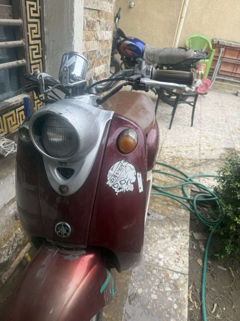 السلام و عليكم دراجه ٦٠ عبد الحليم الدراجه طافيه بس المكينه مجفته جديد يعني خلل بالكهربائيات كفرات كامله مابيها اي نقص سعر ١٠٠  العنوان حي الفرات بغداد ***********
