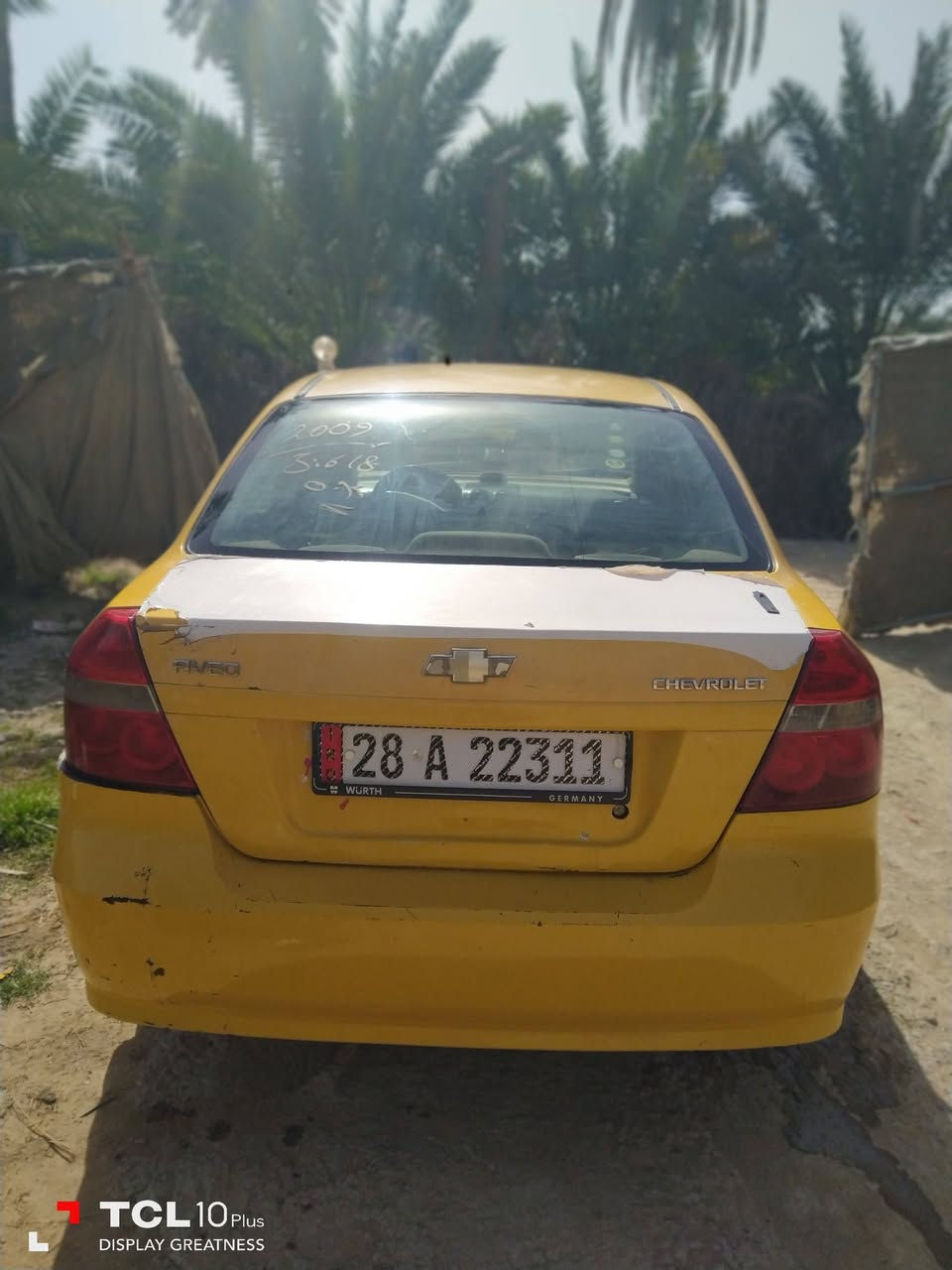 سلام عليكم افيو 2009 رقم نكليزي بسمي  مكينه نضيفه وكير لا تنقيص ولا تبخير حداديه ستوني مبدله اماميه وخلفيه تاير ابو لخط‏‪0781 462 5432‬‏
