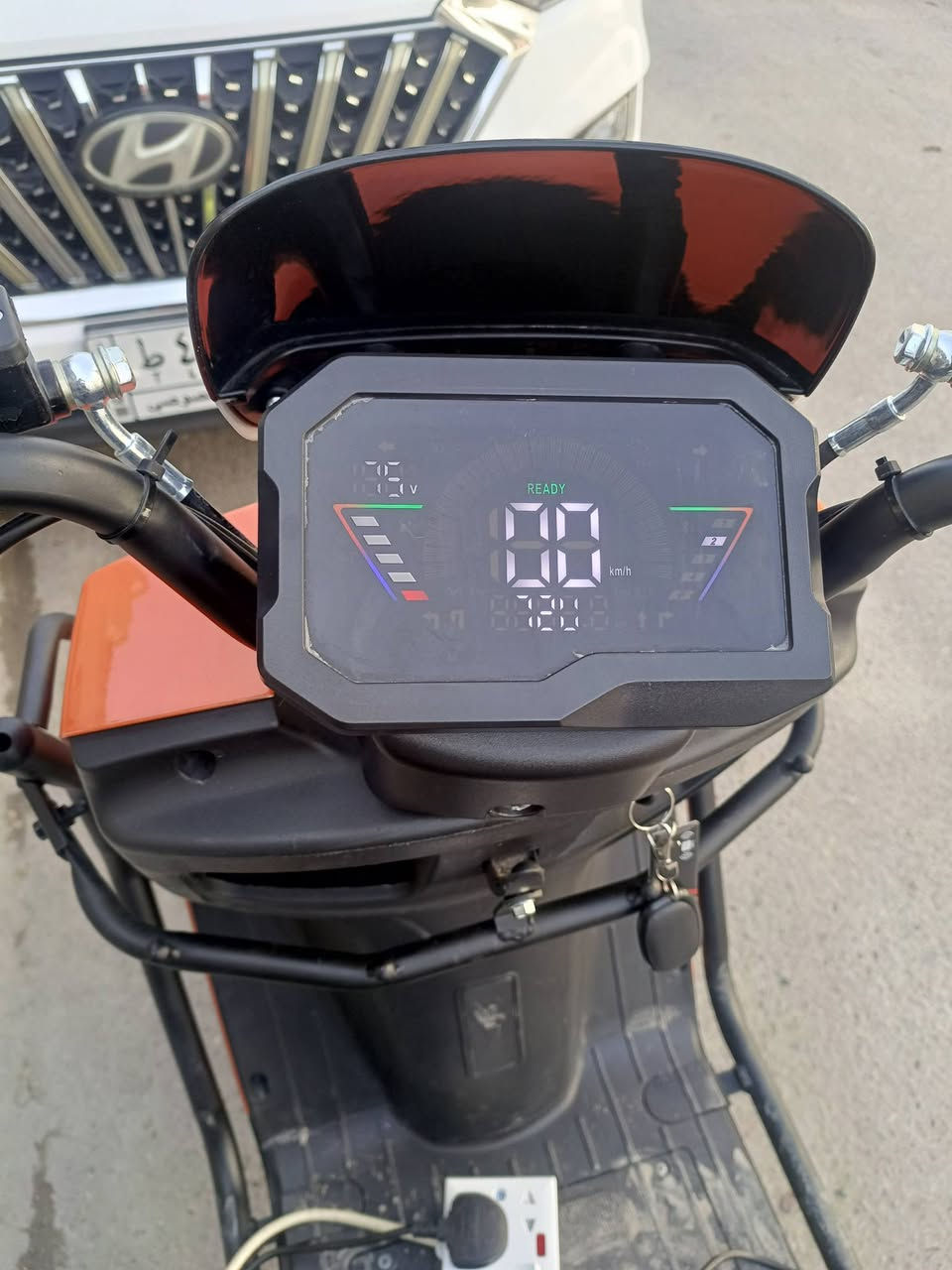 للبيع دراجة سكنس موديل ٢٠٢٦ مستعملة اقل الشهر شخط مابيهة
بريك امامي وخلفي دهن

٦ بطاريات كبار

تشتغل بصمة وكارت

نظام ٤ سرع

نظام p

سرعة ١٢٥

نظام رجوع للخلف R بيها درع وجنطة

السعر ٨٥٠ بي مجال بسيط بغداد حي القاهرة للاتصال ***********
