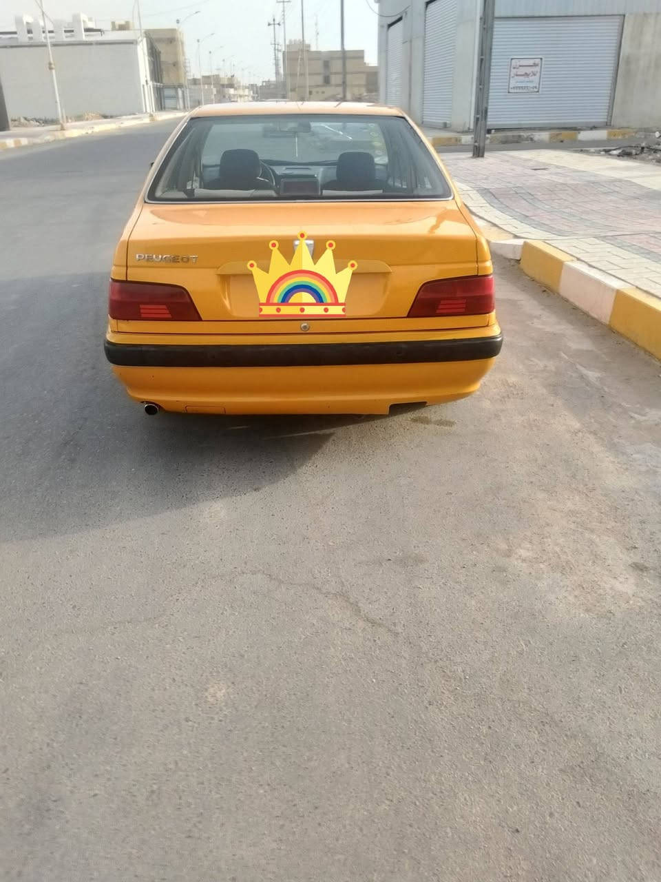 السلام عليكم بيجو بارص موديل 2018 السياره جاهزه تخم تاير حداديه مكينه كير تبريد كهربايات شغاله سياره جاهزه كبل للشارع ***********.        السعر 45مكاني ناصريه شموخ
