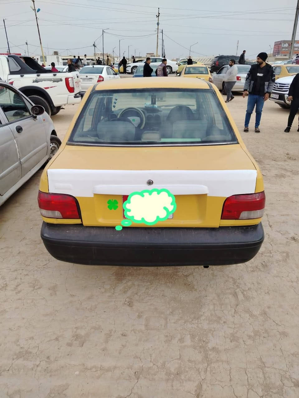 السلام عليكم سايبه مديل 2013 سياره مصفره هيئه وغرامات وهزه جديده ورقم بغداد انكليزي مكاني الكوت مركز مدينه دوس معمره وهلالات ورشات صبغ فقط مكينه وكير بل جيس تخم تايرات نضاف شواصي نضفات كهربايات شغاله الشراي يتصل عل رقم وبل خدمه ***********
