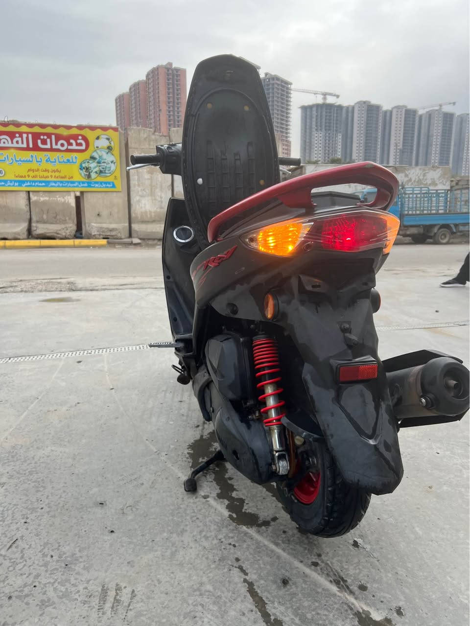 سلام عليكم دراجه ماكس ثعلب جي تي ارا كفاله عامه ختم واحد رمبه السعر مليون و100 المكان بغداد العطيفيه رقم الهاتف *********** بغداد, العراق
