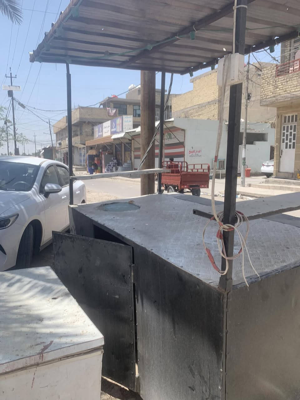 السلام عليكم يوجد ميز وعربه بنفس الوقت للبيع تصلح لبيع اللبن والشرابت ولفلافل   السعر ١٧٥ الف للاستفسار الاتصال على الرقم !0776,66500


**إذا كنت صاحب هذا الإعلان وتريد حذفه لأي سبب، رجاءا أرسل رسالة إلى الدعم الفني**