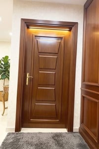 أبواب عراقية • ضمان ٥ سنوات • صبغ حراري