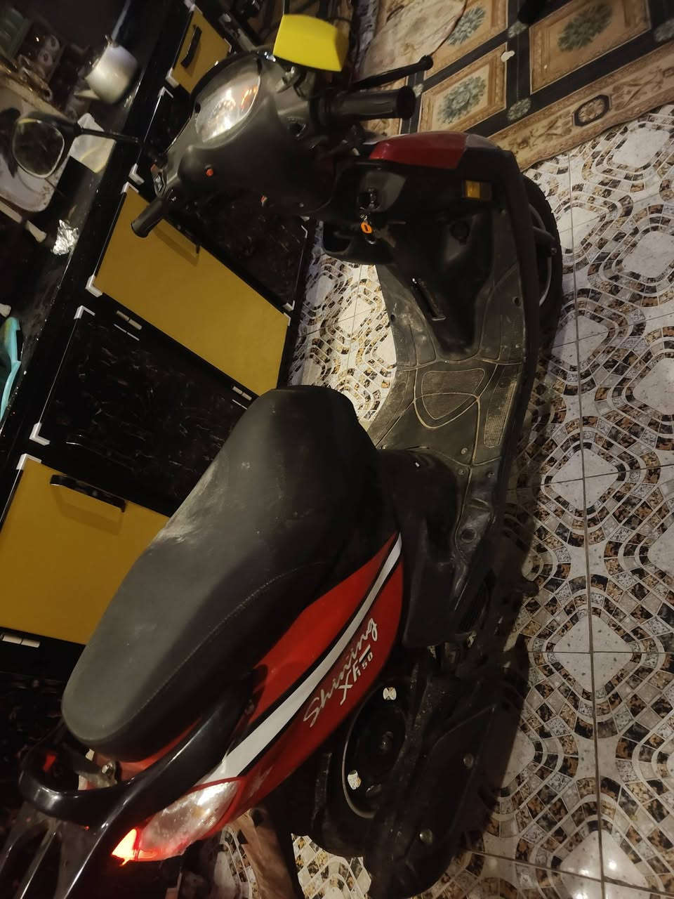 سلام عليكم شباب درجة Shining XF150صار 4تشر طالعه حاويه درجة خير من الله مكاني ديوانيه قضاء شافعيه توصيل ***********
