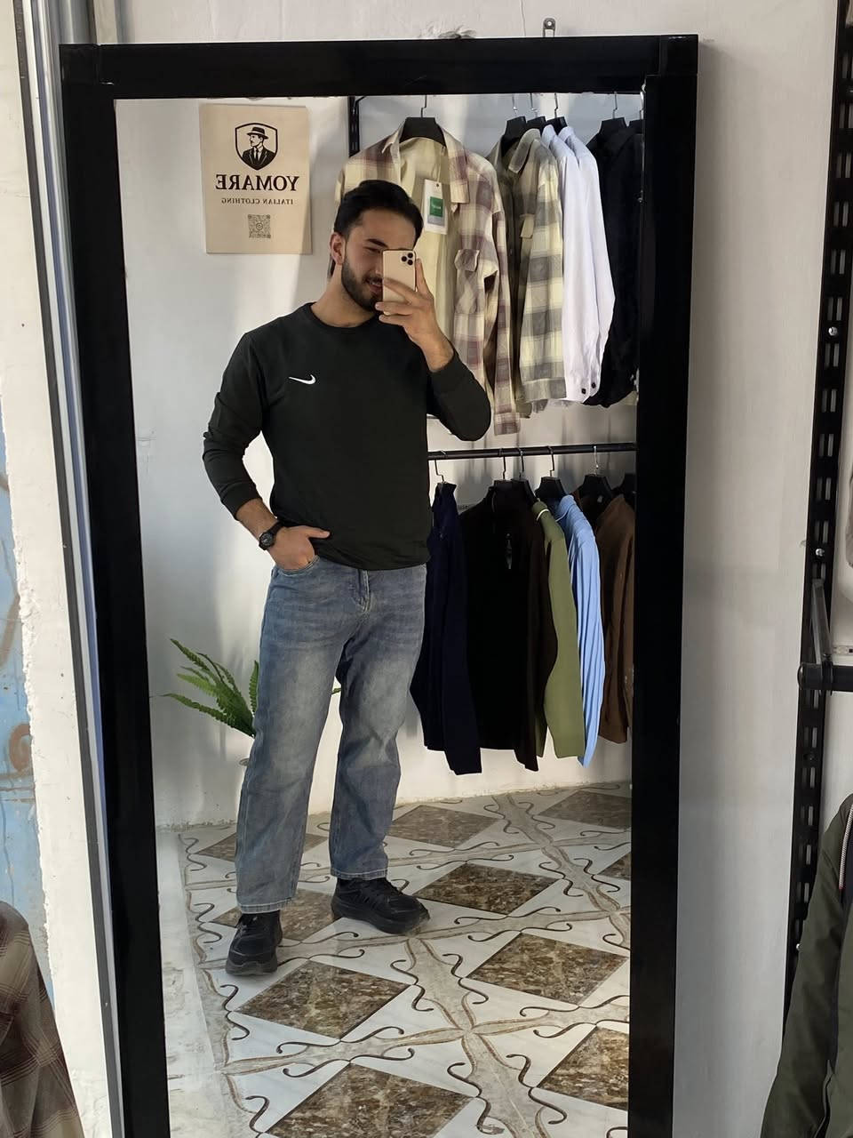 أزياء يومري 🧣
.
.
.متوفر قطعه الموسم البنطلون البكي وتشيرت النايك والبولو بأگوالتي حلو وقوي ✨🔥
.
.
العنوان :
الطارميه _شارع الناحيه بجوار سيدرا للستائر 
.
_ويوجد توصيل لجميع انحاء العراق 🚚
_وللاستفسار اكثر مراسله الصفحه 🤏أزياء يومري


**إذا كنت صاحب هذا الإعلان وتريد حذفه لأي سبب، رجاءا أرسل رسالة إلى الدعم الفني**