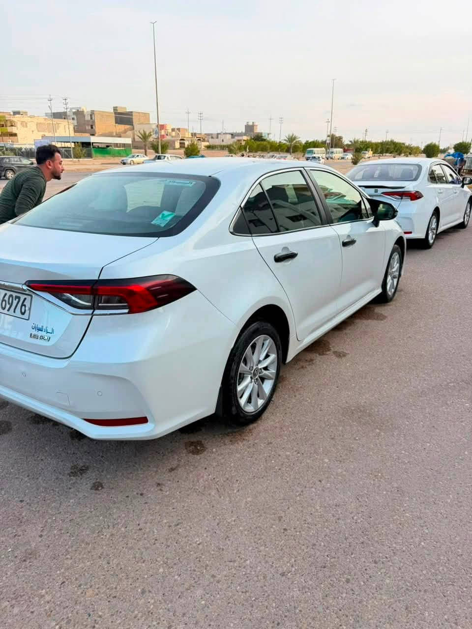 السلام عليكم للبيع كورولا 2023 رقم اربيل عندي بيها وكالة جديدة عدى ملاحظات بسيطه رصعات مرفقه صورها بالمنشور بدون صبغ وبدون تبديل واصبعين بارد بالبنيد ماشية 137 ونظيفة 
العنوان الرمادي
رقم الهاتف ***********
الشراي يتصل وسعرها مناسب
