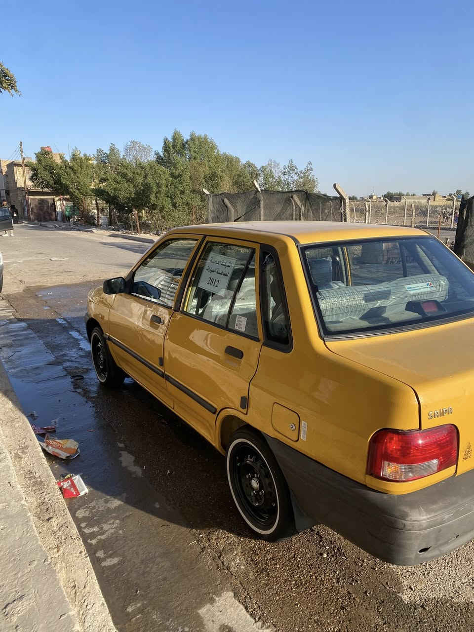 سلام عليكم سايبه البيع مديل12 سياره قطره صبغ ما بيه بس هلالات معمريهن تخم تاير خط ابيض جديد مكينه جديده لا تنقيص ولا تبخير تبريد ثلج توشمه جديده كهربائيات كله شغاله رقم انكليزي شواصي جديد مال شركه ما ملعوبات بيهن ترايد يخبل المكان بغداد فلكت حي نصر السعر 33وبيه مجال بصيط  وما بيع اله عقد مروري حبيبي***********
