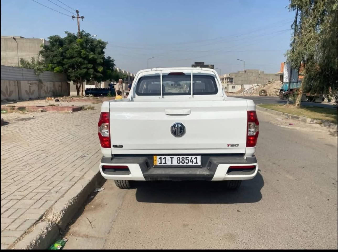 للبيع...
بك اب MG T60 موديل 2024 دبل قماره
السياره بحاله الوكاله وبضمان الوكاله
زيرو ماشيه 8000 الاف فقط مكفوله كفاله عامه
 رقم بغداد 
گير عادي
مكينه 4 سلندر 2400 متسوبيشي ياباني
دفع رباعي
تبريد قطعتين
شاشه بلاديه 
حساسات امامي وخلفي
4 جام اوتماتيك
***********
