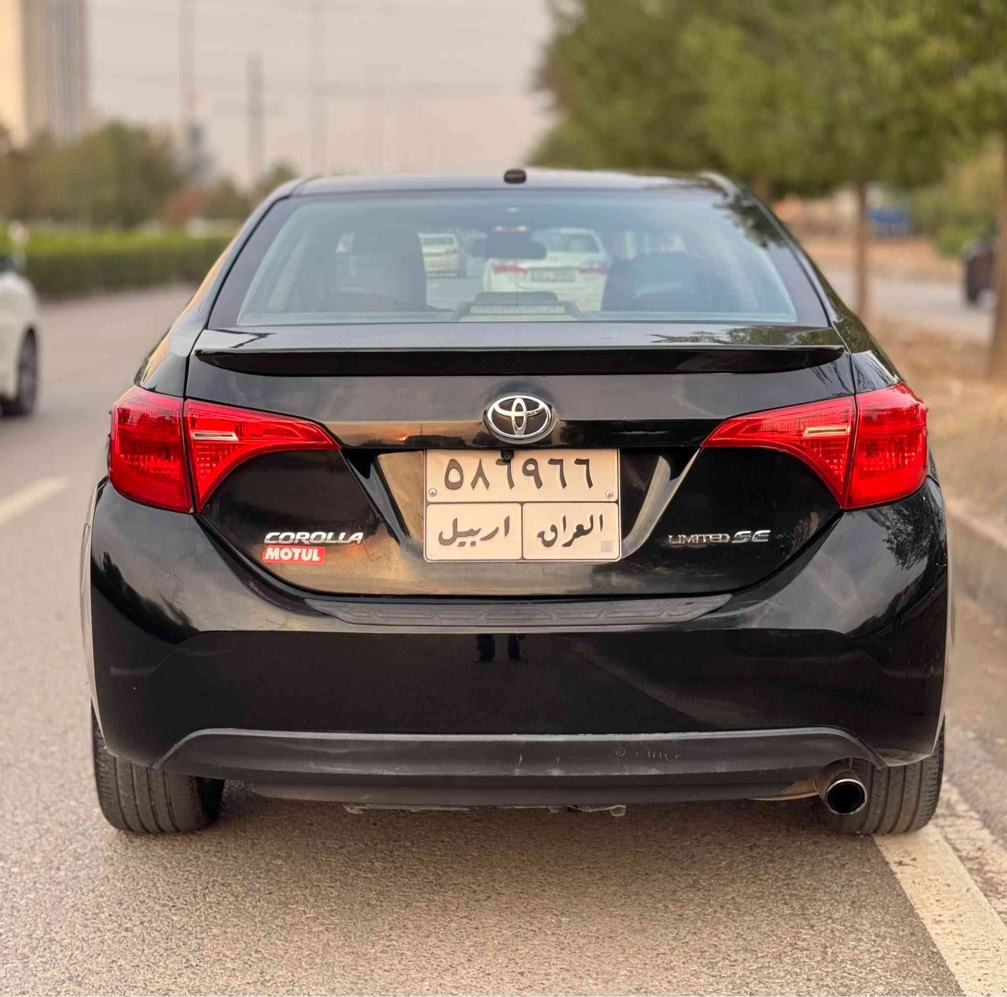 تویۆتا کڕۆلا ٢٠١٩ مواسفات SE+ 
٣ پارچەی دواوە سبوغە هەندەك داخلی گرتووە
تۆزەك تعدیلی هەیە ، کامل جاهزە 
گێڕ مکینە تحویل غرامە بە شەرت
نرخی ١١٩$ 
***********
*********** أربيل, العراق
