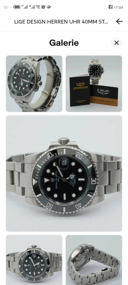 السلام عليكم ساعة اوتوماتيك مستخدم نظافة عالية مع الملحقات للبيع التواصل خاص او على الرقم ***********.
