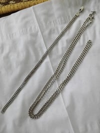 فضة 925 • زنجيل وسوار • قفل ما يشتغل