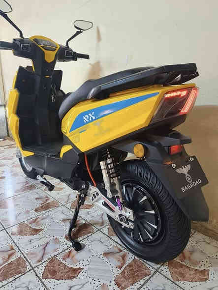 السلام عليكم ورحمة الله وبركاته... 
دراجة شحن نوع سكنس Gt موديل, 2025 بعدهة جديدة اخت الزيرو.... 

ملف 3000W

72v

6بطاريات 35AH  Winlee

3تحويلات سرع 

السرعة الحقيقية 90

تشغيل سويج+بصمة+كارت NFC +جهاز الانذار وقفل الامان

ويل كب رياضي +دبلات امامي خلفي رياضي+هاوزن رياضي ستل ستيل

تايرات حجم 120/90/12 جلاتين

شاشة تاب نظام تحديد الاعطال والتنبيهات

لايت عالي ناصي زنون+سكن لايت لد+سطاب لايت لد+دبل اشارة+هورن+اشاير، يمين يسار

بريكات امامي خلفي دسك هايدروليك نظام، Abs  رياضي

مساحة تخزين واسعة

شاحن ذكي قراءة نسبة الشحن والفصل التلقائي عند امتلاء البطاريات بلشحن

منفذ شحنUsb

السعر 750ألف وبيهة مجال بسيط للشراي

العنوان العطيفية قرب جامع براثا

رقمي ***********
