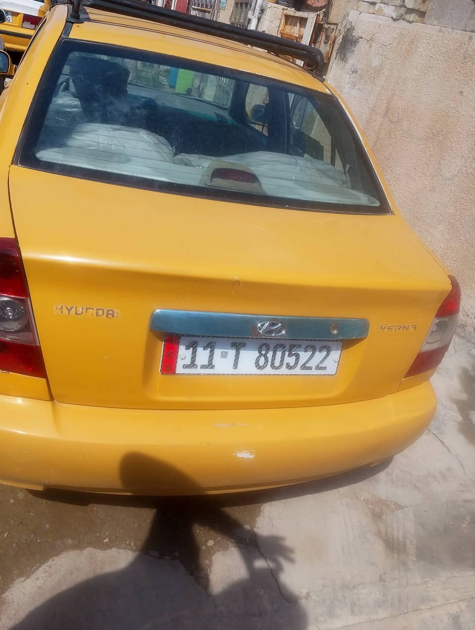 فيرنا موديل 2014 سياره خير من الله محرك كير مكفول رقم بغداد انكليزي باسمي تبريد تدفئ شغال سياره ولاضربه فقط طخه بهاي الجملخ الي بصف سايق اثر ابو تكت طخه تخم تاير جديد جواه سياره مال موضف من دوام لبيت الله شاهد مال عمي رجال جبير مو مال شغل ابد سعر 75وبيه مجال لطيبين رقم *********** بكان بغداد حسينيه
