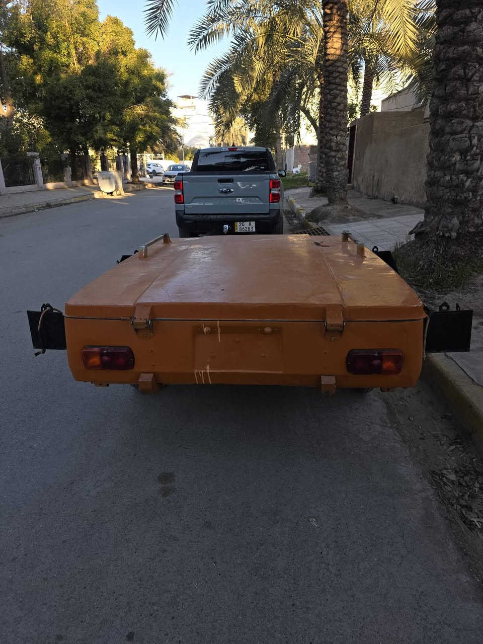 مساء الخير
عربانه تخييم للبيع 
عربانه جديدة وحجم راقي  وبلاديه استيراد من الخارج
المكان ديالى 
للتواصل ***********
