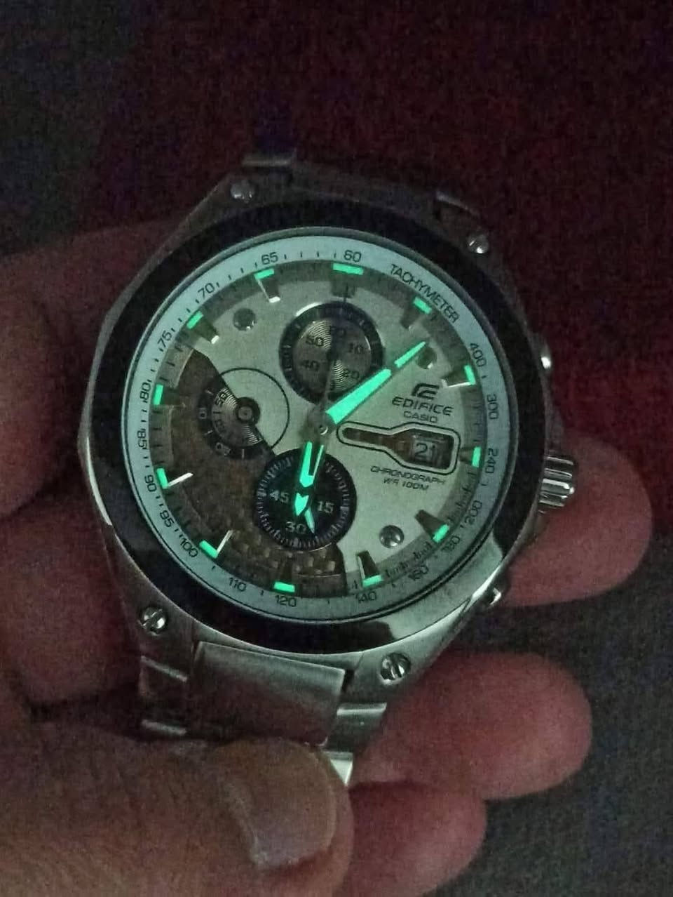 بسم الله الرحمن الرحيم

ساعة (کاسیو) ماكینة اصلي مایوتا ياباني
مكينة کوارتز بیطاریة یابانی اصلي
نافذة للعرض التاريخ
كرنوكراف
سناتر شغال
كامل ستیل
الوزن168غرام
قطر 42ملم
السعر 130الف ‌👉
نسبة النظافة 100%غیر مستعمل


**إذا كنت صاحب هذا الإعلان وتريد حذفه لأي سبب، رجاءا أرسل رسالة إلى الدعم الفني**