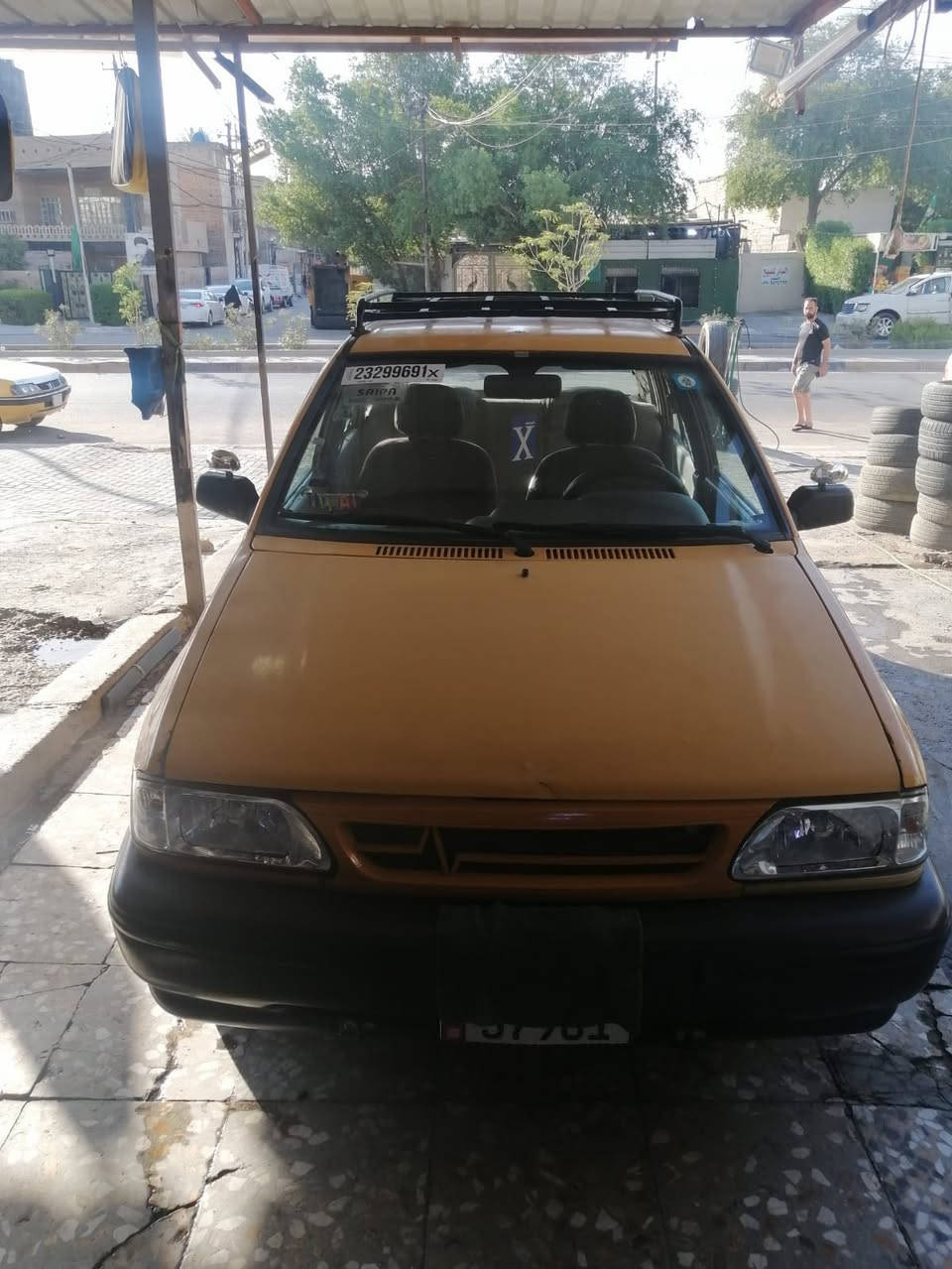 .
سلام عليكم سايبه ١٢ بسمي 
كير تبريد صدر تمام 
مكينه بيه رنكات 
شواصي معمره 
داخل مدوشم مكاني بغداد البياع 
شراي يخابر ***********
سعر ٢٣ بيه مجال بسيط
