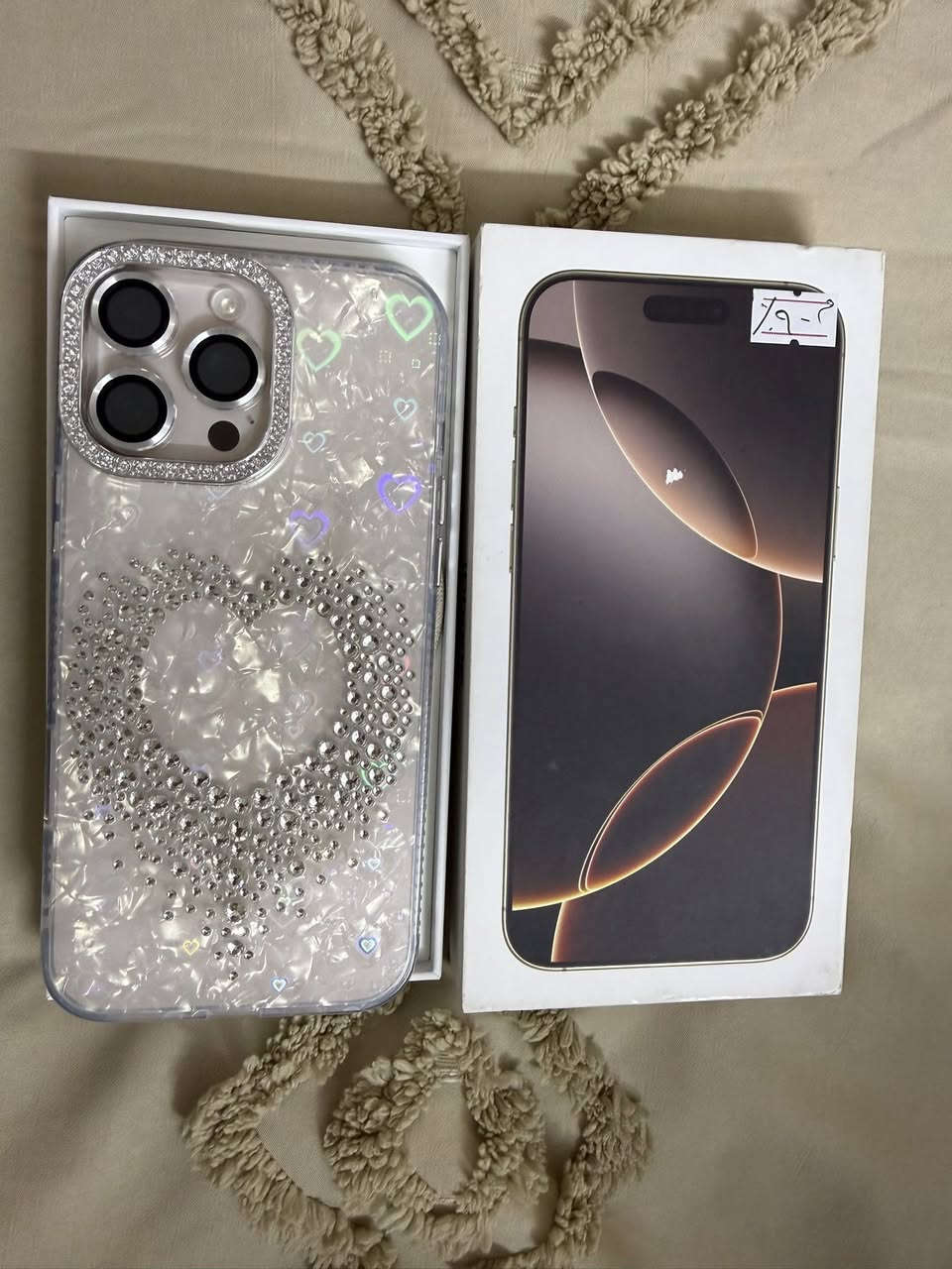 ايفون ١٦ برو ماكس بطاريته ٩٠ ذاكره ٢٥٦ نموذج m  غراضه كامله السعر ١٢٥٠ مليون اوميتين اوخمسين المكان بغداد الحريه الاستفسار ***********
