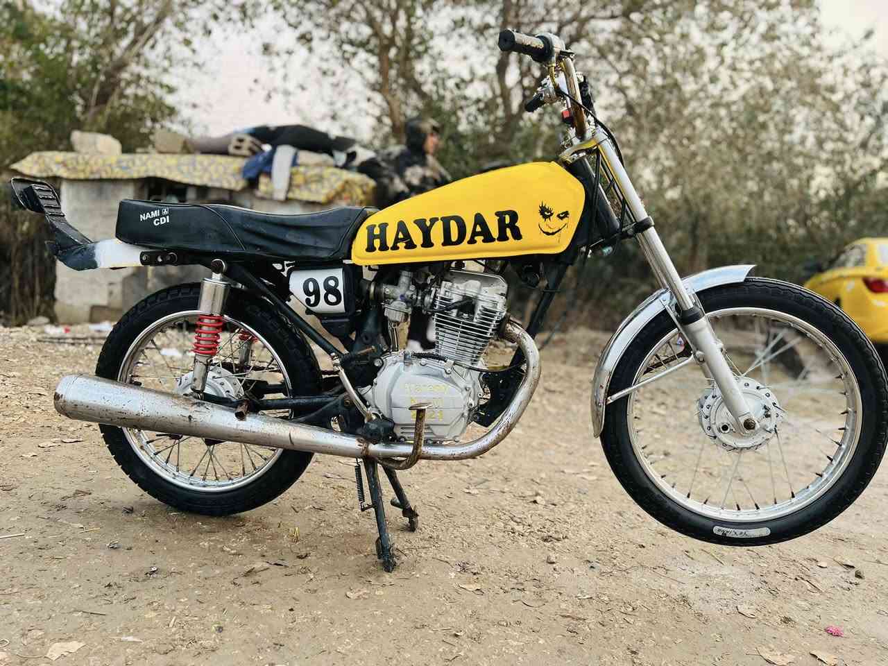 السلام عليكم شباب دراجة  اصولي للبيع دراجة  احلة من صورة ***********
