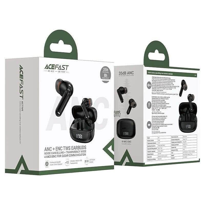 🎧 سماعات ACEFAST الأصلية 🎧
جودة صوت قوية + مواصفات متطورة 🔥

✅ عزل ضوضاء ANC
✅ نقاء مكالمات ENC
✅ وضع الشفافية Transparency Mode
✅ شاشة رقمية لعرض نسبة الشحن
✅ بطارية تدوم لغاية 35 ساعة
✅ شحن سريع
✅ صوت نقي وباس قوي
✅ مناسبة للألعاب 🎮 والمكالمات 📞 والموسيقى 🎶

💵 السعر: 35 ألف عراقي ويا التوصيل 🚚

📍للطلب والاستفسار:
📞 ***********8
