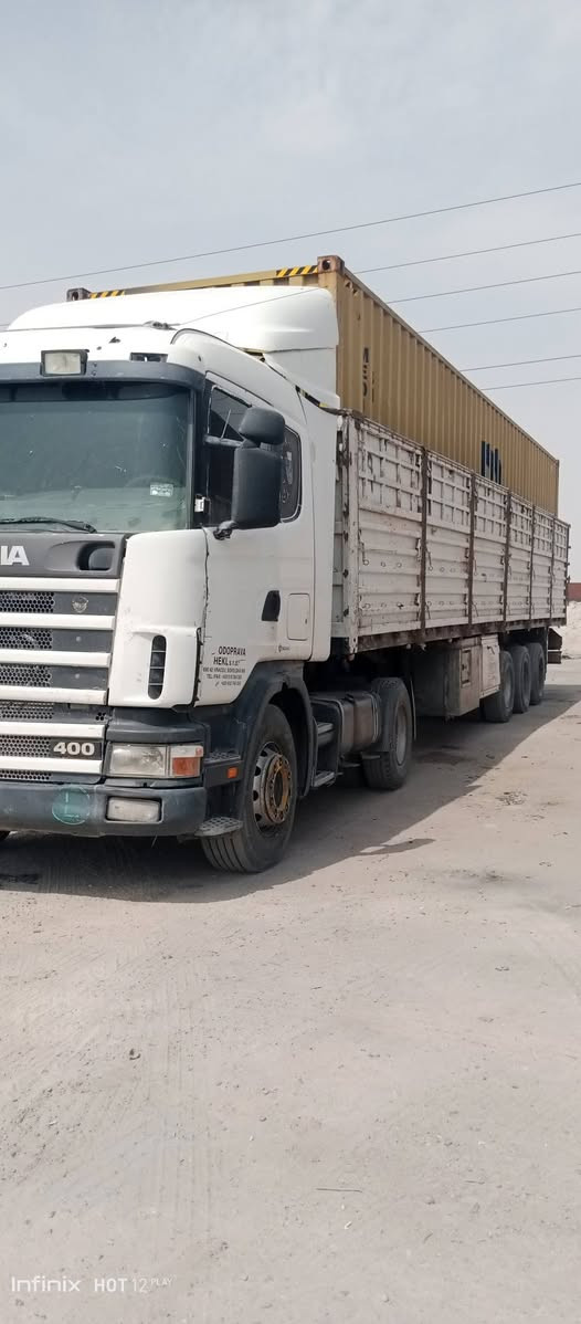 للبيع سكانيا الفينيه ماكينه  بم نوزل خير من الله سعر 2500 بها مجال للشراي العنوان واسط الحفريه سنويه مجدده لل 27 رقم بصره رقم ***********/***********
