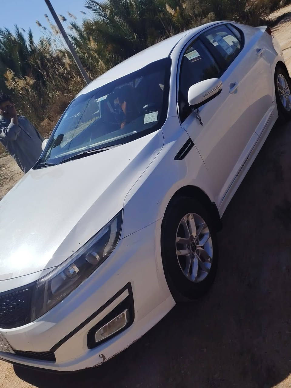 السلام عليكم ورحمة الله
كيا اوبتيما خليجي موديل 14 شكل 15 كفاله عامه 
رقم بصره مشروع وطني بسمي 
مكينته ٢٠٠٠ جديده 
السياره بيهه تكحيل بل بنيد اصبع 
مواصفات السياره 
تبريد قطعتين 
شاشه كامره 
تحكم سترين 
شاير بل مري 
تحكم سترين 
تخم تاير جديد 
حداديه جديده 
مكان السياره السماوه
السعر 148 وبيه مجال بسيط 
الاستفسار عل رقم 
***********
