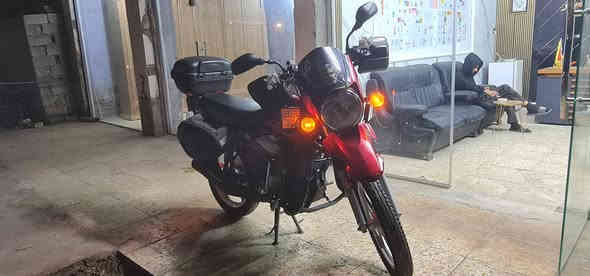 السلام عليكم دراجه TVS ماشيه 8000 الدراجه خير من الله برغي ممفتوح بيها بعدهي ع وضع الشركه مرقم بأسمي السعر مليونين ونص وبي مجال للاستفسار *********** بغداد
