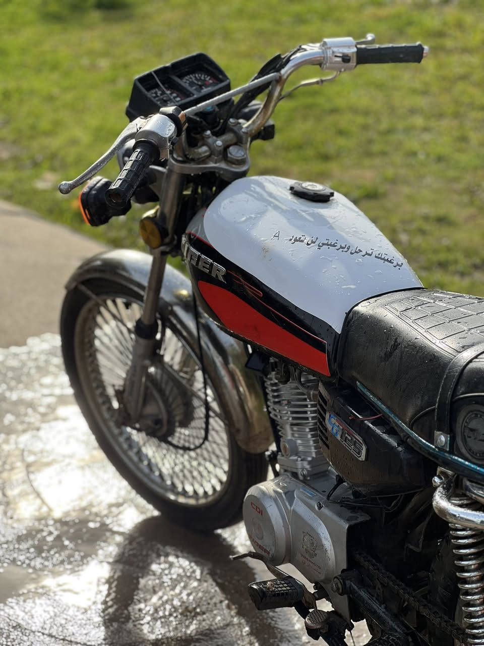 ماطور تايكر للبيع مفتوح مال جناي
دبلات جدد وياله تايرات كهربائيه كله شرط سعر 375 وبي مجال بسيط
مكاني القياره الجدعه ***********الخص مفتوح وال رقم اتصل
