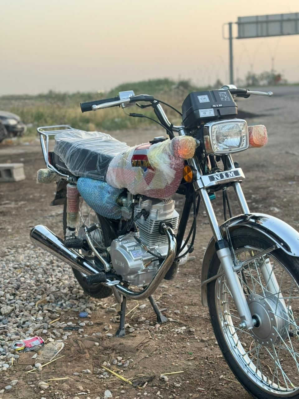 دراجه نامه للبيع دراجه رمبه بعدهة جديده ما مفتوح برغي بيهة تراجه شركه موديل 2026بيهة اوراق  جاهزه السعر 750الستفسار على هاذا الرقم ***********
