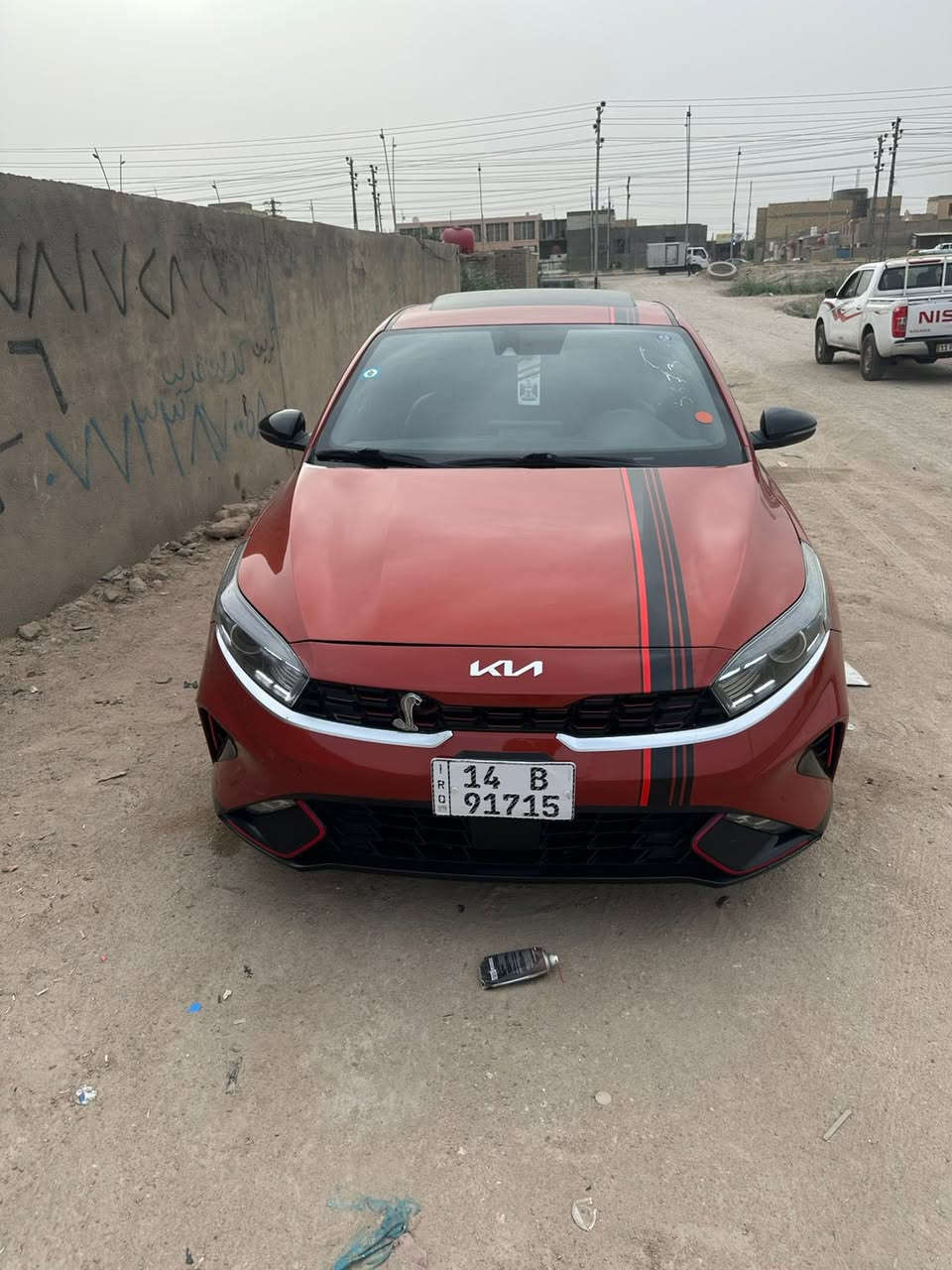 السلام عليكم 🌸

*🚗 للبيع كيا فورتي موديل 2023 🚗*

*المواصفات:*فول 1/1🔥
1*رادار *فتحة سقف *كشن تتفئة* تبريد * 
- *النوع:* كيا فورتي :2023
- *الرقم:* إنكليزي بصرة
- *الفئة:* GT Line 
- *الحالة:* جاهزة من كل النواحي تخم تاير 
  مكينه كير حداديه كلا جديد
- *الحادث:* موضح بالصور

*السعر:* 146 ورقة وبيها مجال بسيط 💰
*المكان:* ذي قار - سوق الشيوخ 📍
*هاتف:************
