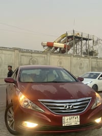 سوناتا 2013  أمريكي حادثها جاملغ بارد وبنيد صبغ + رقم شاصي موجود مكينه...