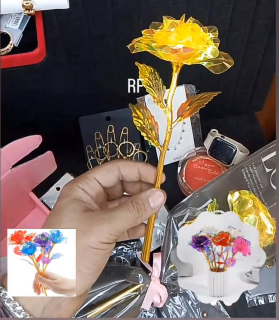 ورد بهلشكل عدة الوان 
مع تغليف سعر القطعه 1500
بدون تغليف سعر القطعه 1250
————-
تكدر تحجز اي شي تريده وتزود عليه
حتلو متريد تطلب علق بئي شي 
حته يضهر المنشور لغيرك جزاكم الله خير


**إذا كنت صاحب هذا الإعلان وتريد حذفه لأي سبب، رجاءا أرسل رسالة إلى الدعم الفني**