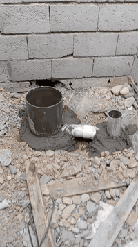 عملي تاسيس صحيات والماء مجاري حفر كور***********
